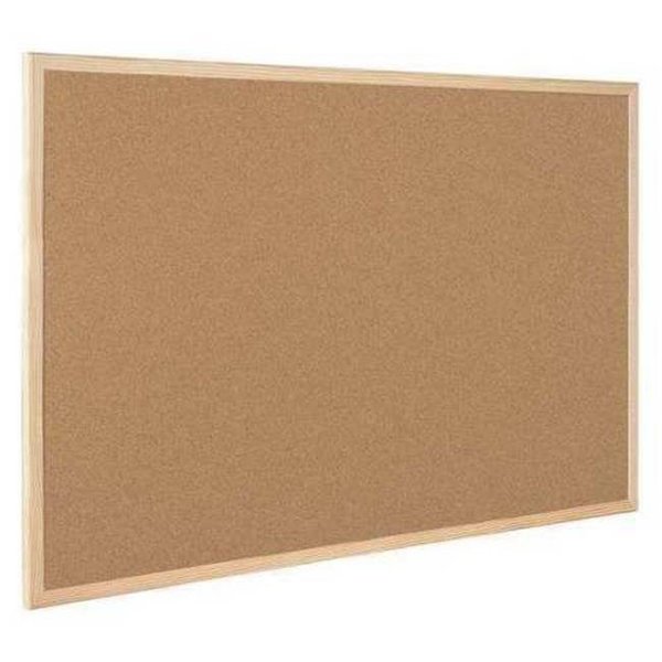 Master Vision Master Vision SF322001239 Super Value Cork Bulletin Board; Oak Frame - 3 x 5 ft. SF322001239